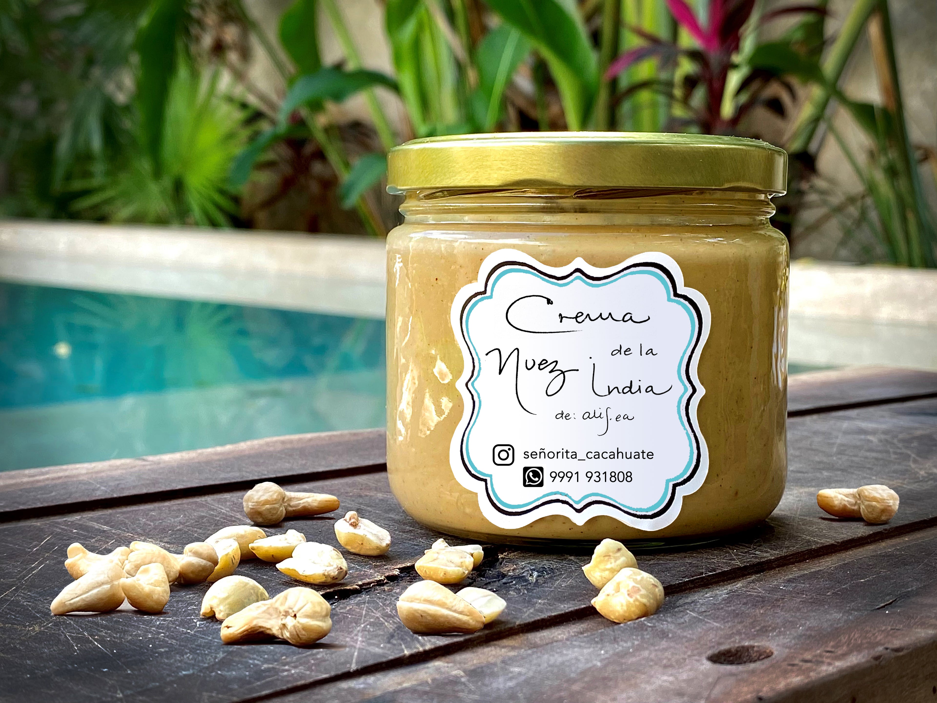 Crema de Nuez de la India Tostada 300 gr
